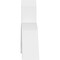 Ekena Millwork Archdale Architectural Grade PVC Gable Bracket, 36"W x 15"H x 4"D x 4"F, 10/12 Pitch GBP036X15X0404ARC00 - alternate 3